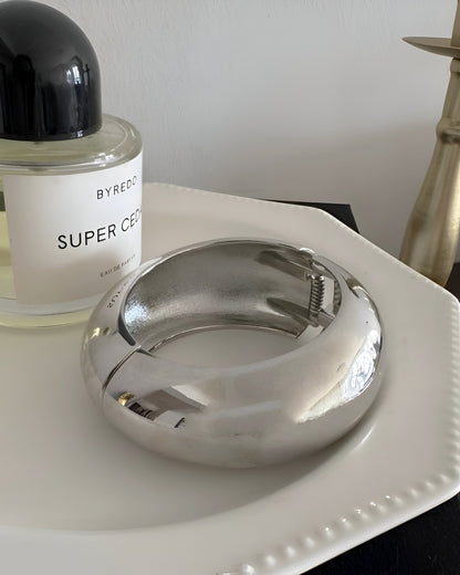 Bold Hinge Bangle Cuff Bracelet