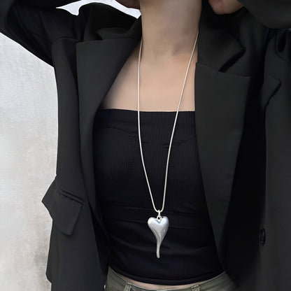 Melted Heart Necklace