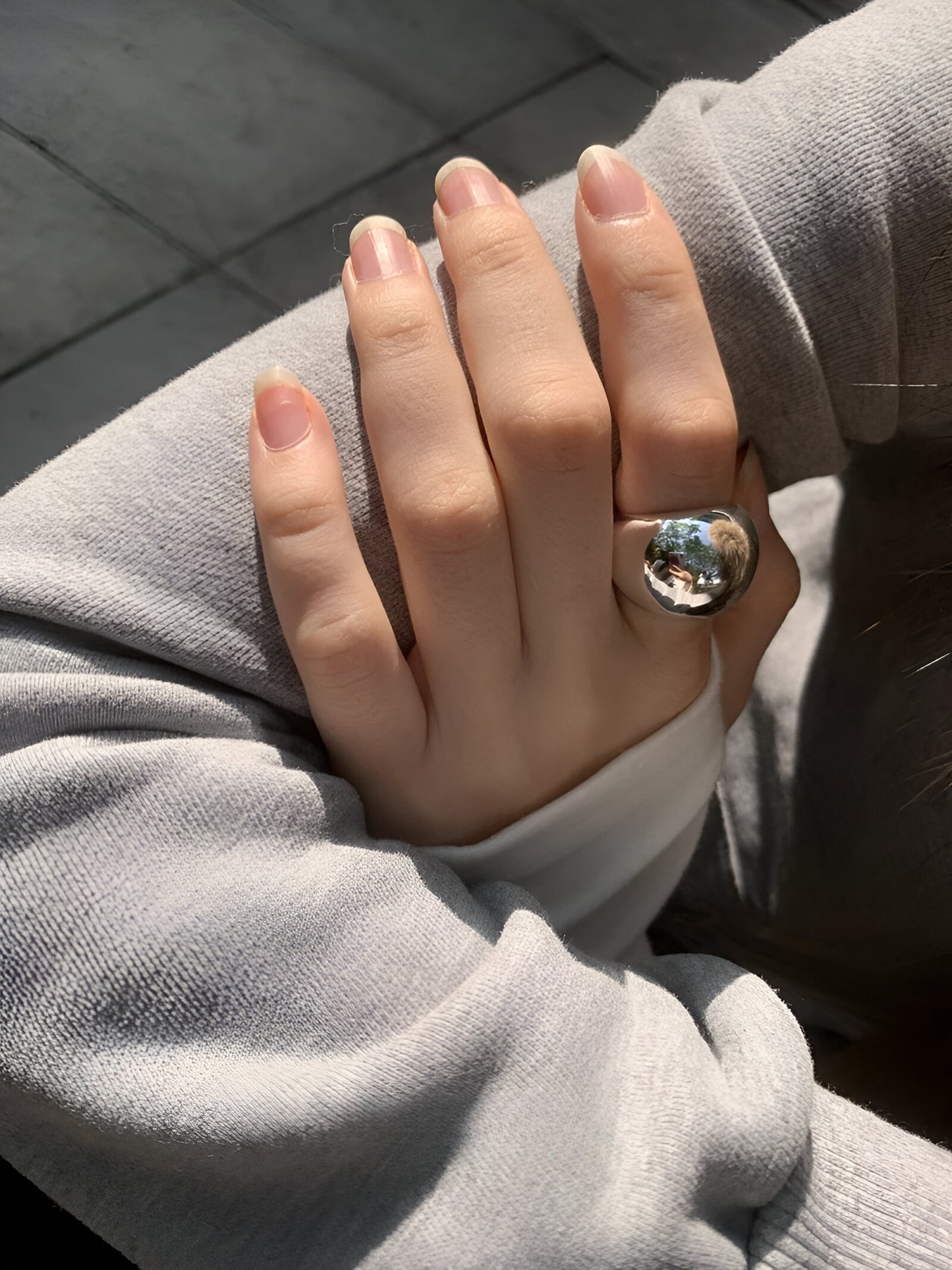 Minimalistic Bubble Ring