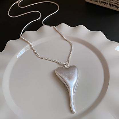 Melted Heart Necklace