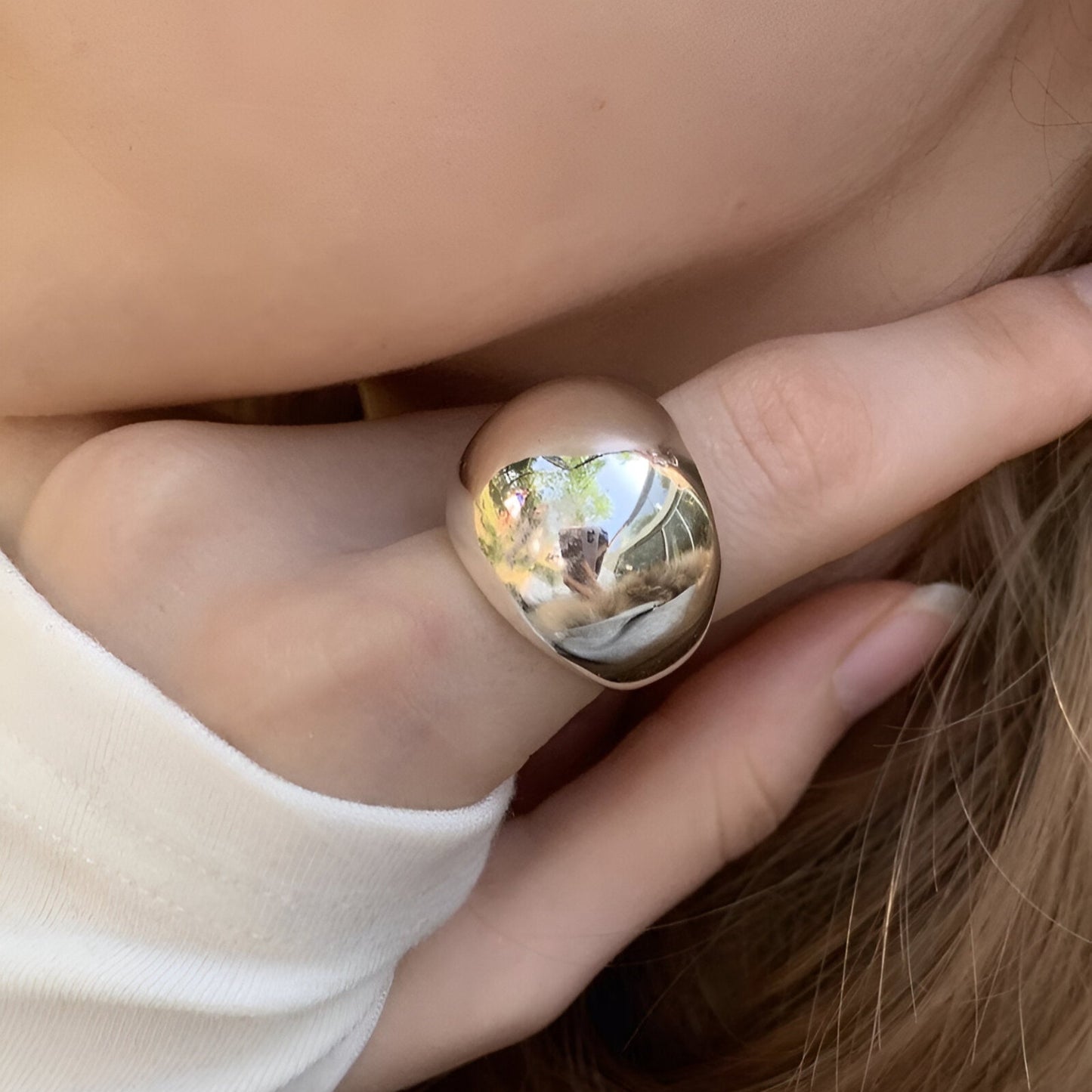Minimalistic Bubble Ring