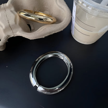Minimalistic Thin Cuff Futuristic Bracelet