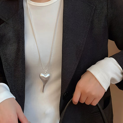 Melted Heart Necklace