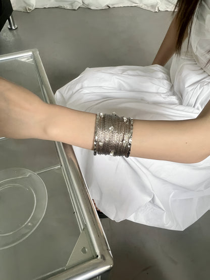 Bangle Cuff Massive Bracelet