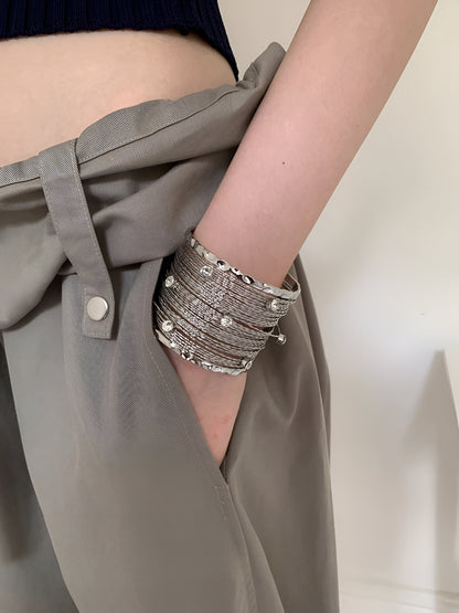 Bangle Cuff Massive Bracelet